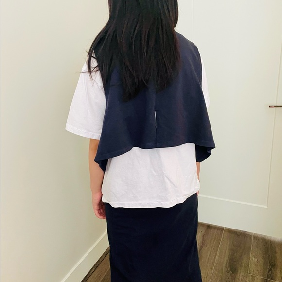 Korean style vest + skirt set (3 pieces) - Picture 3 of 3